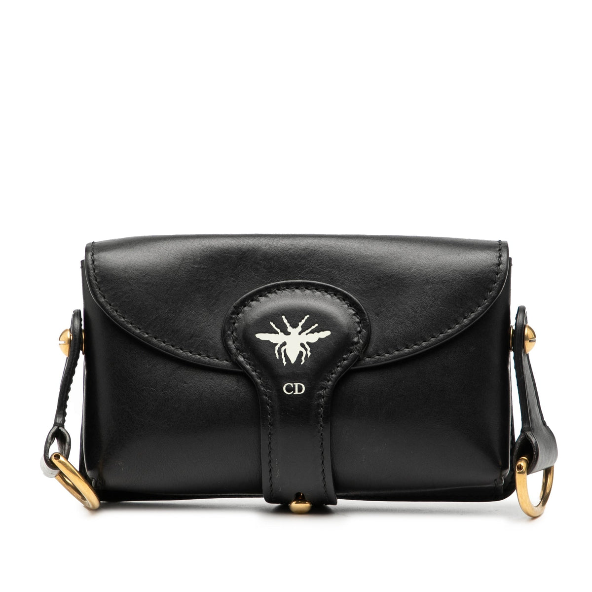 Dior Saddle Leather Black Crossbody Rovelle Bags