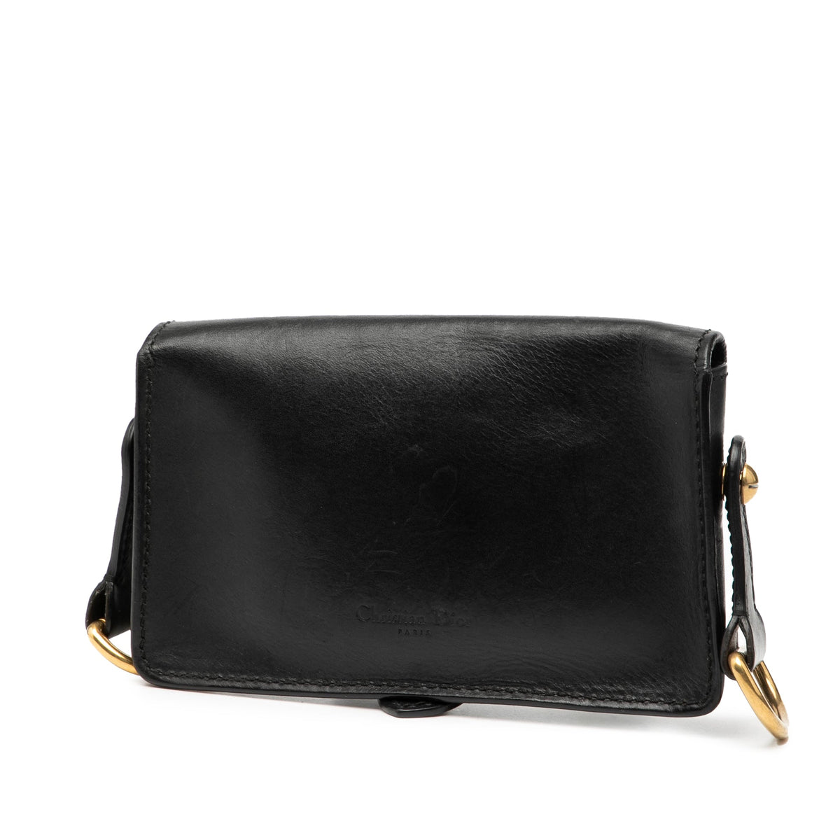 Dior Saddle Leather Black Crossbody Rovelle Bags