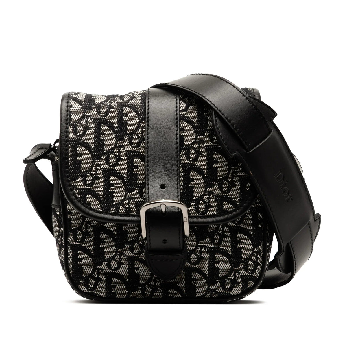 Black Dior Diorissimo Trotter Canvas Crossbody Rovelle Bags