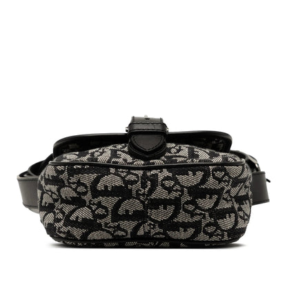Black Dior Diorissimo Trotter Canvas Crossbody Rovelle Bags