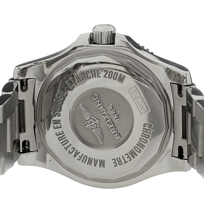 Stainless Steel 36mm Superocean II Automatic Watch White A17312