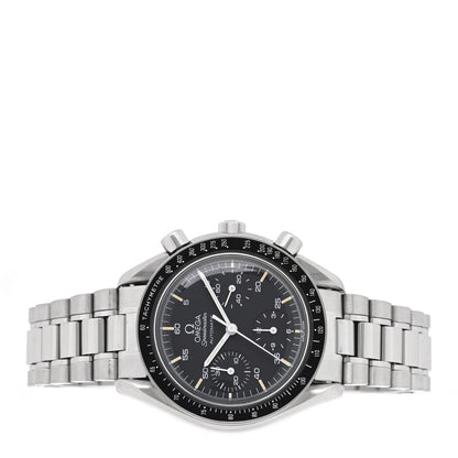 Stainless Steel 39mm Speedmaster Chronograph Automatic Watch Black 3510.50.00