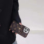 Luxury leather card case phone case for iphone