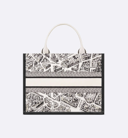 Dior Book Tote Leather Mini Tote Bag Rovelle Bags
