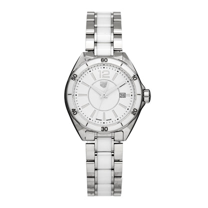 Stainless Steel Ceramic 32mm Formula 1 Lady Quartz Watch White WBJ141AC