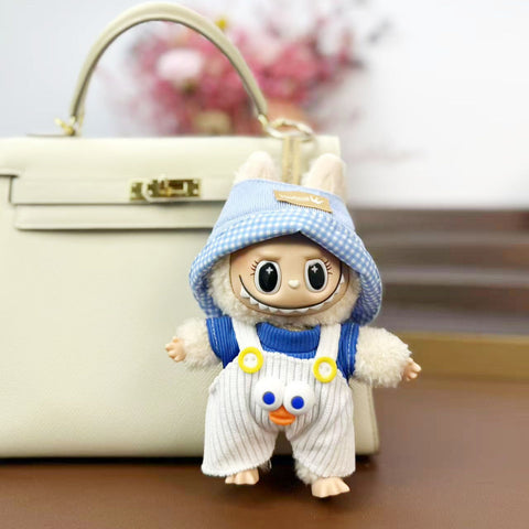 [Baby + Baby Clothing] Rab Clothing Bag Pendant Cute Vinyl DIY Doll Doll Keychain Pendant Gift