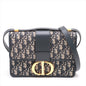 Christian Dior Blue Dior Oblique Jacquard 30 Montaigne Shoulder Bag [Clearance Sale] Rovelle Bags