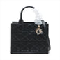 Dior Book Tote Leather Black Tote Bag Rovelle Bags
