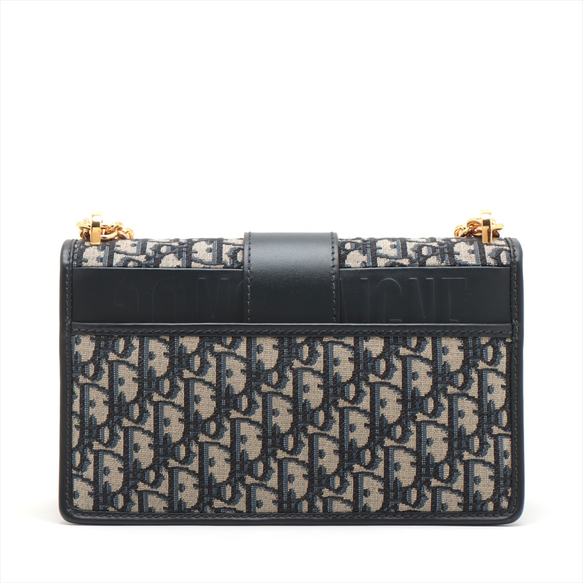 Christian Dior Blue Dior Oblique Jacquard 30 Montaigne Bag [Clearance Sale] Rovelle Bags