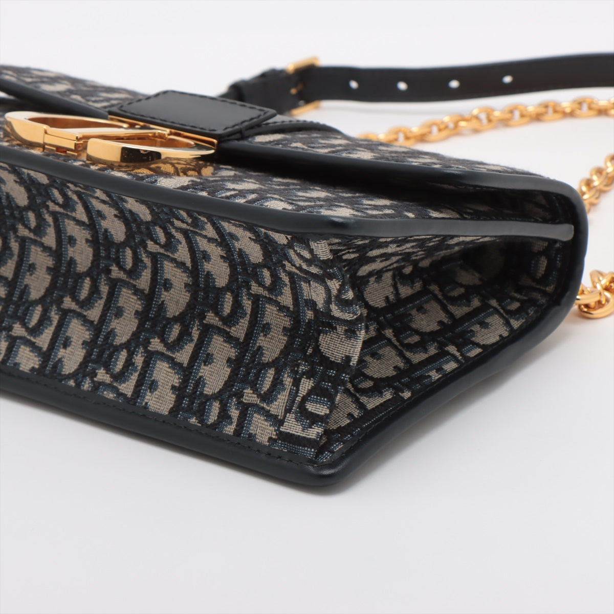 Christian Dior Blue Dior Oblique Jacquard 30 Montaigne Bag [Clearance Sale] Rovelle Bags