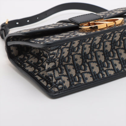 Christian Dior Blue Dior Oblique Jacquard 30 Montaigne Bag [Clearance Sale] Rovelle Bags