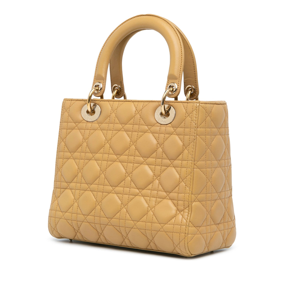Dior Lady Dior Quilted Leather Handbag Rovelle Bags