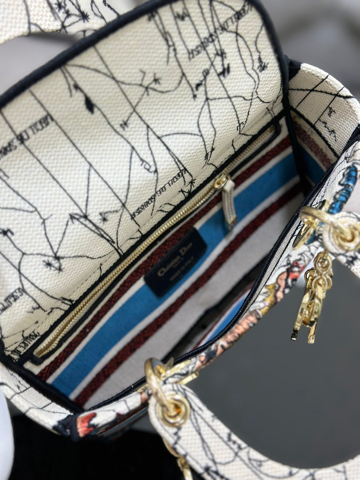 Christian Dior Medium Lady D Lite Bag