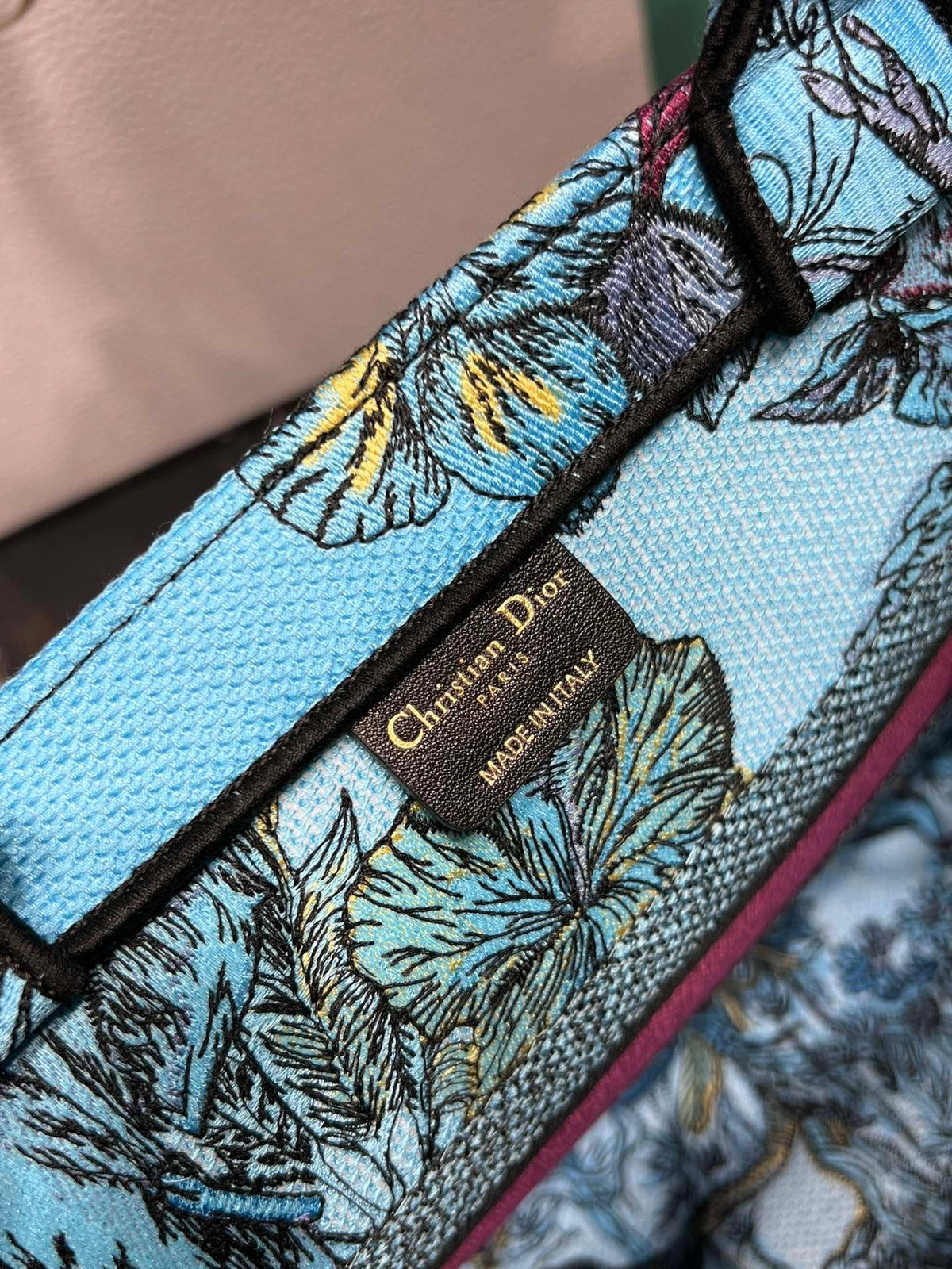 Christian Dior Book Tote Bag