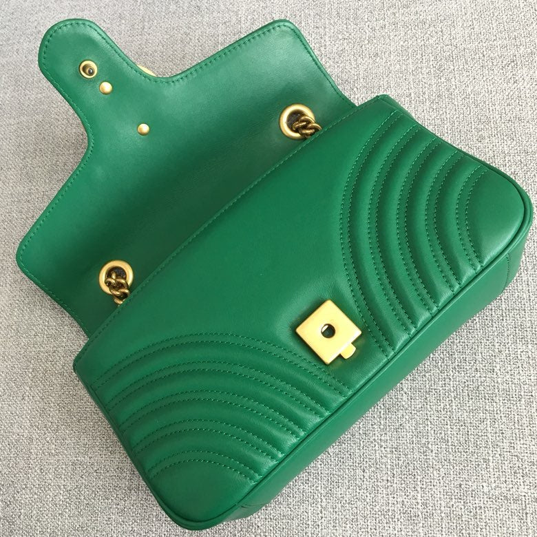 Gucci Marmont Small Matelassé Shoulder Bag