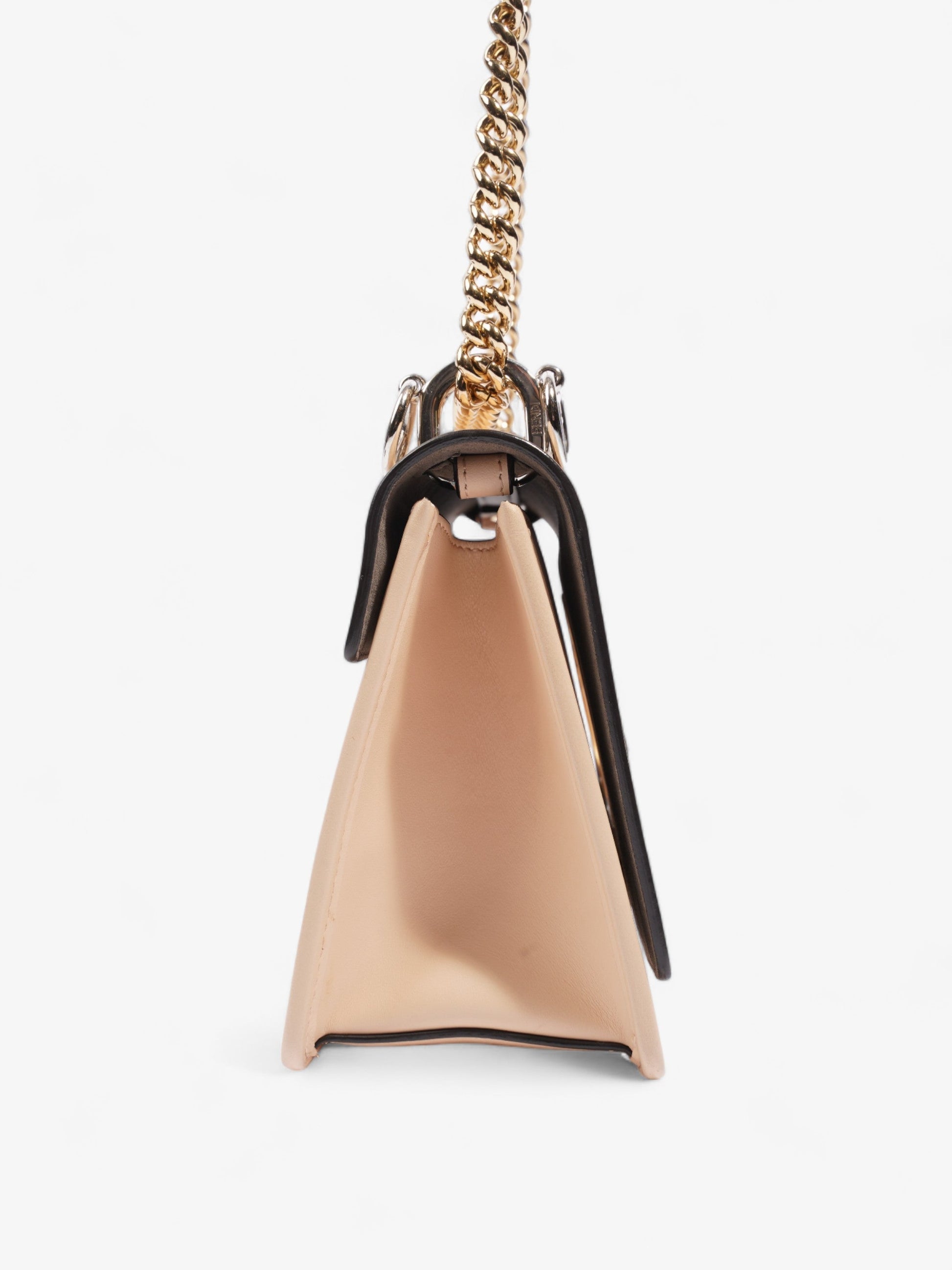 Fendi Luxury Leather Beige Handbag Rovelle Bags