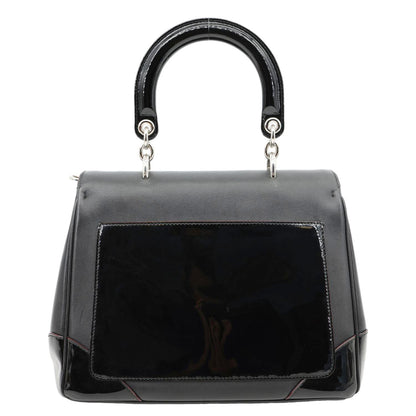 Christian Dior Be Dior Flap Small Smooth Calfskin Leather Tote Bag Black Rovelle Bags