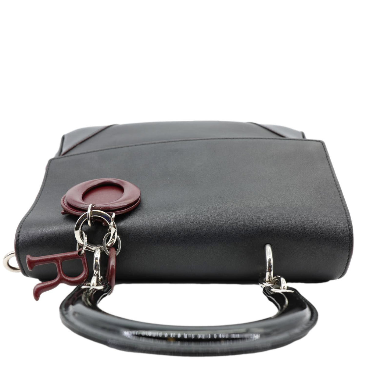 Christian Dior Be Dior Flap Small Smooth Calfskin Leather Tote Bag Black Rovelle Bags