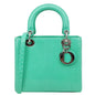 Christian Dior Lady Medium Dior Python Leather Shoulder Bag Green Rovelle Bags