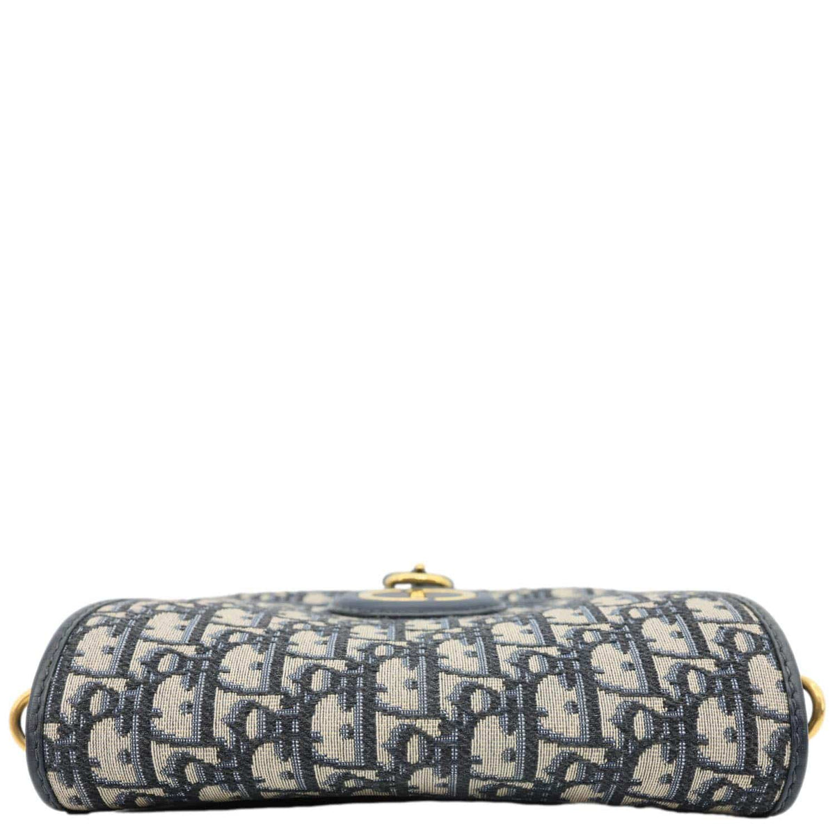 Christian Dior Bobby Medium Oblique Jacquard Canvas Crossbody Bag Navy Blue Rovelle Bags