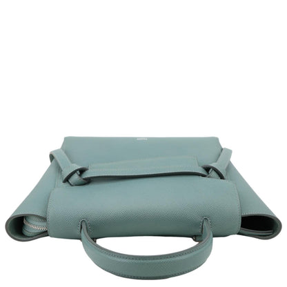 CELINE Micro Belt Grained Leather Shoulder Bag Sage Green