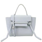 CELINE Nano Belt Grained Leather Shoulder Bag Light Blue