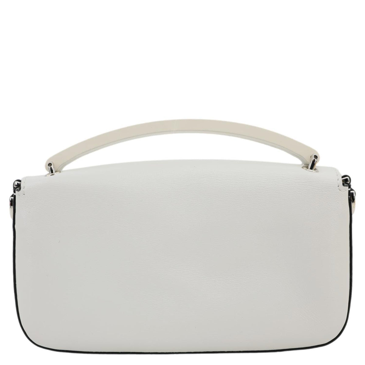 FENDI x Marc Jacobs Bow Printed Leather Baguette Bag Off White Rovelle Bags