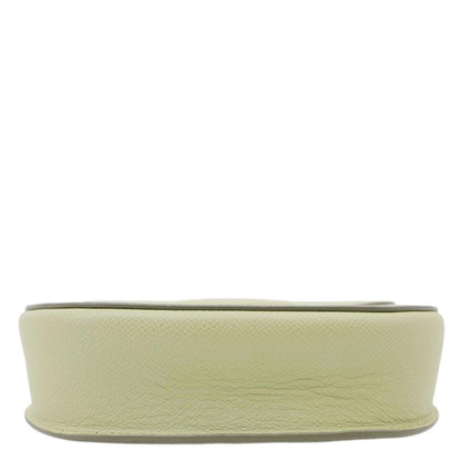 CELINE Trotteur Small Grained Calfskin Leather Shoulder Bag Sage