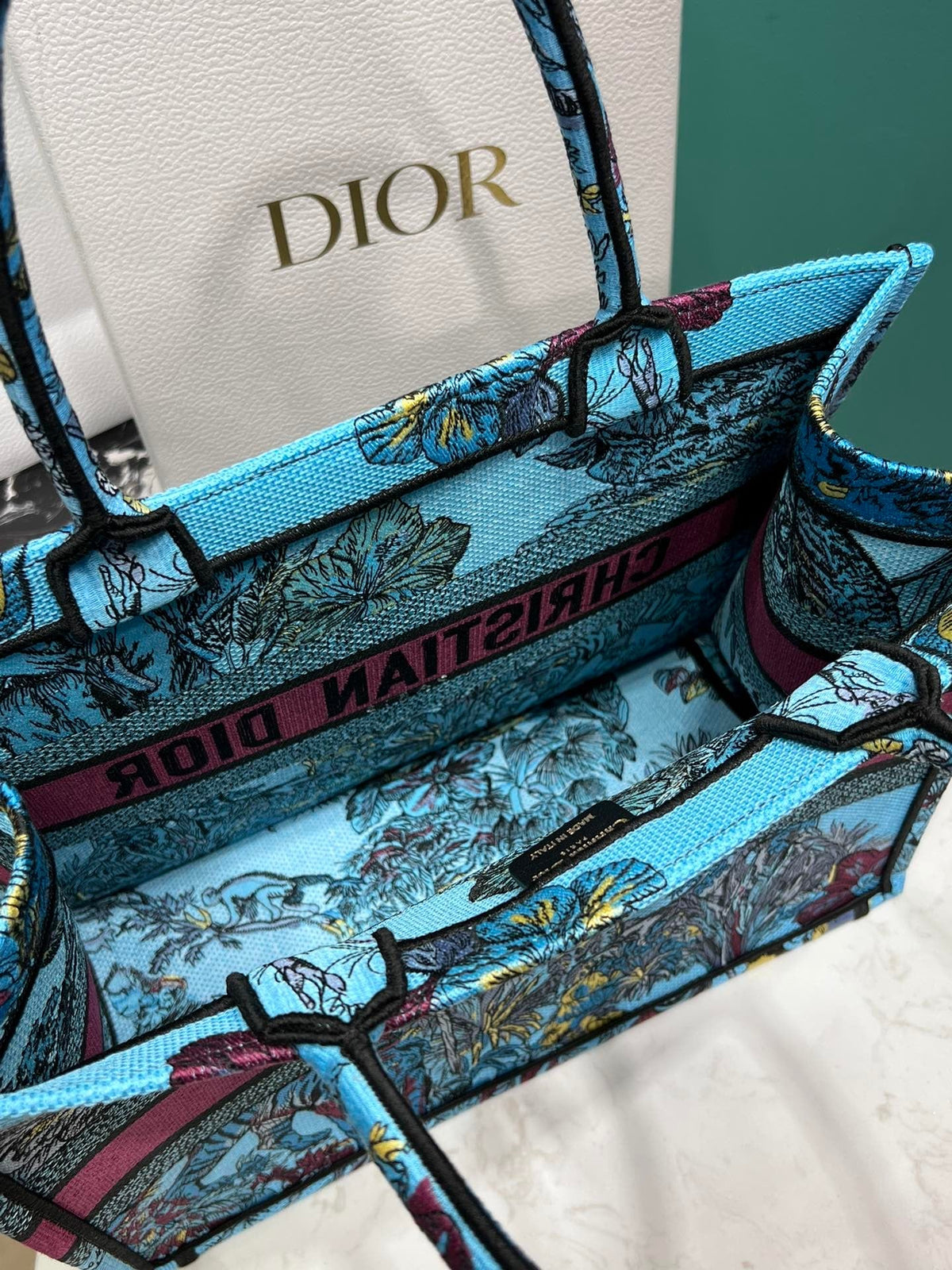 Christian Dior Book Tote Bag