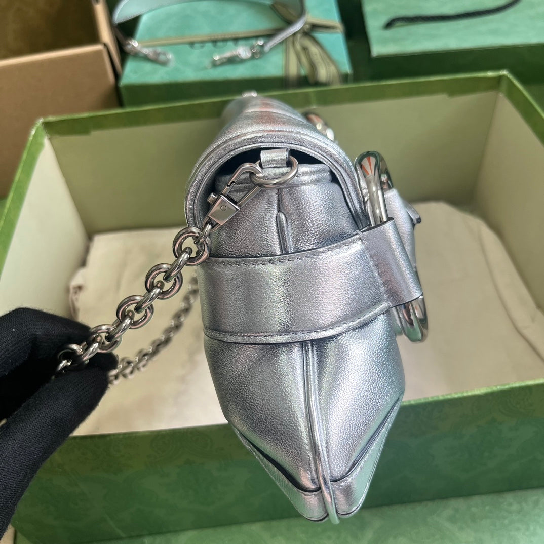 Gucci Horsebit Chain Medium Shoulder Bag