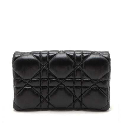 Dior Caro Cannage Black Shoulder Bag Rovelle Bags
