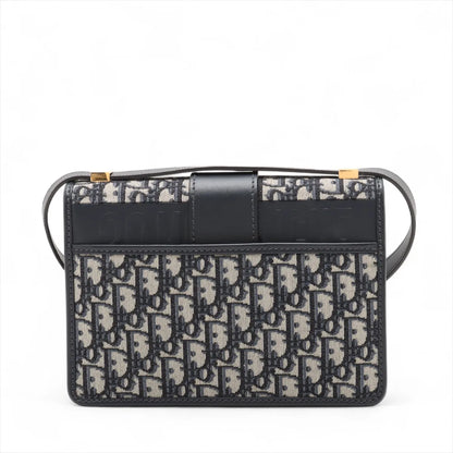 Christian Dior Blue Dior Oblique Jacquard 30 Montaigne Bag with Chain [Clearance Sale] Rovelle Bags