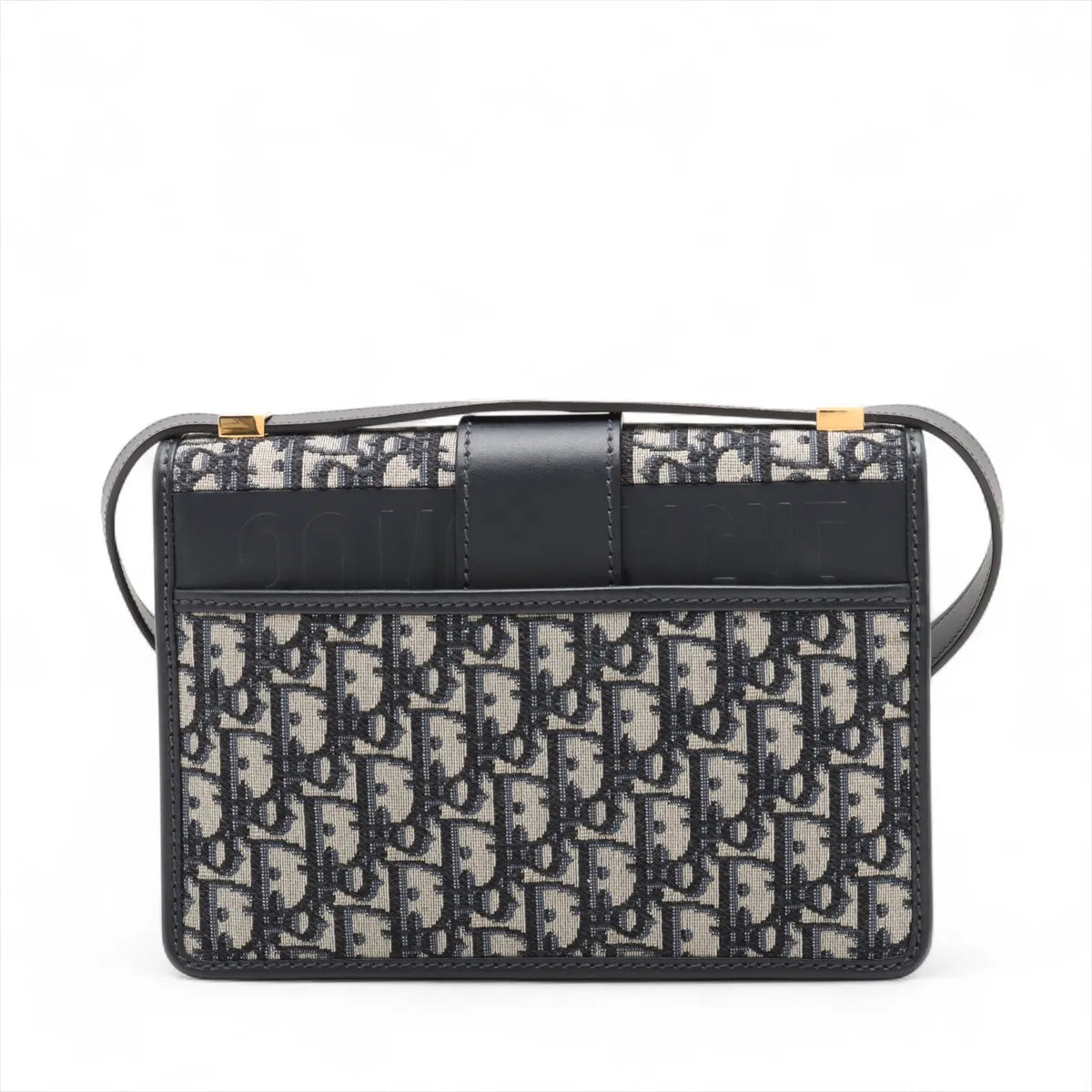 Dior 30 Montaigne Oblique Blue Shoulder Bag Oblique Rovelle Bags