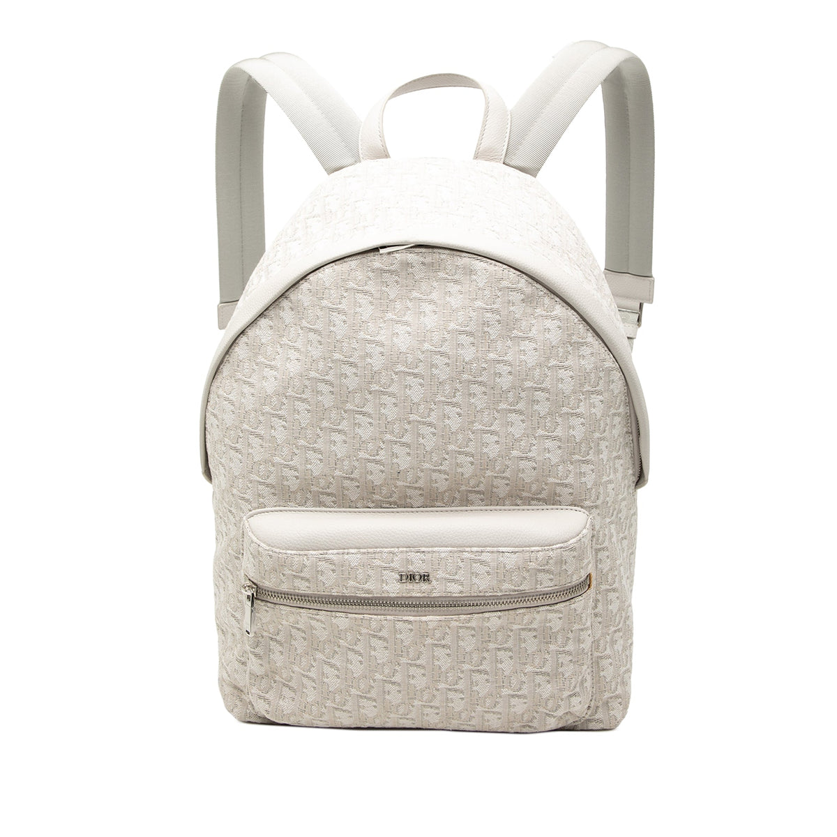 Beige Dior Oblique Canvas Rider Backpack Rovelle Bags