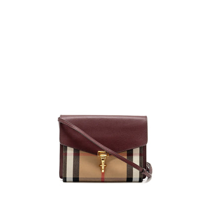 Burberry Multicolour GHW Leather Brown Crossbody Bag