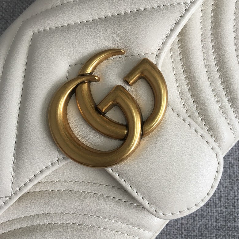 Gucci Marmont Small Matelassé Shoulder Bag