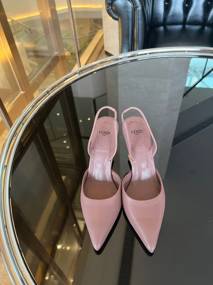Fendi First Heel Slingbacks