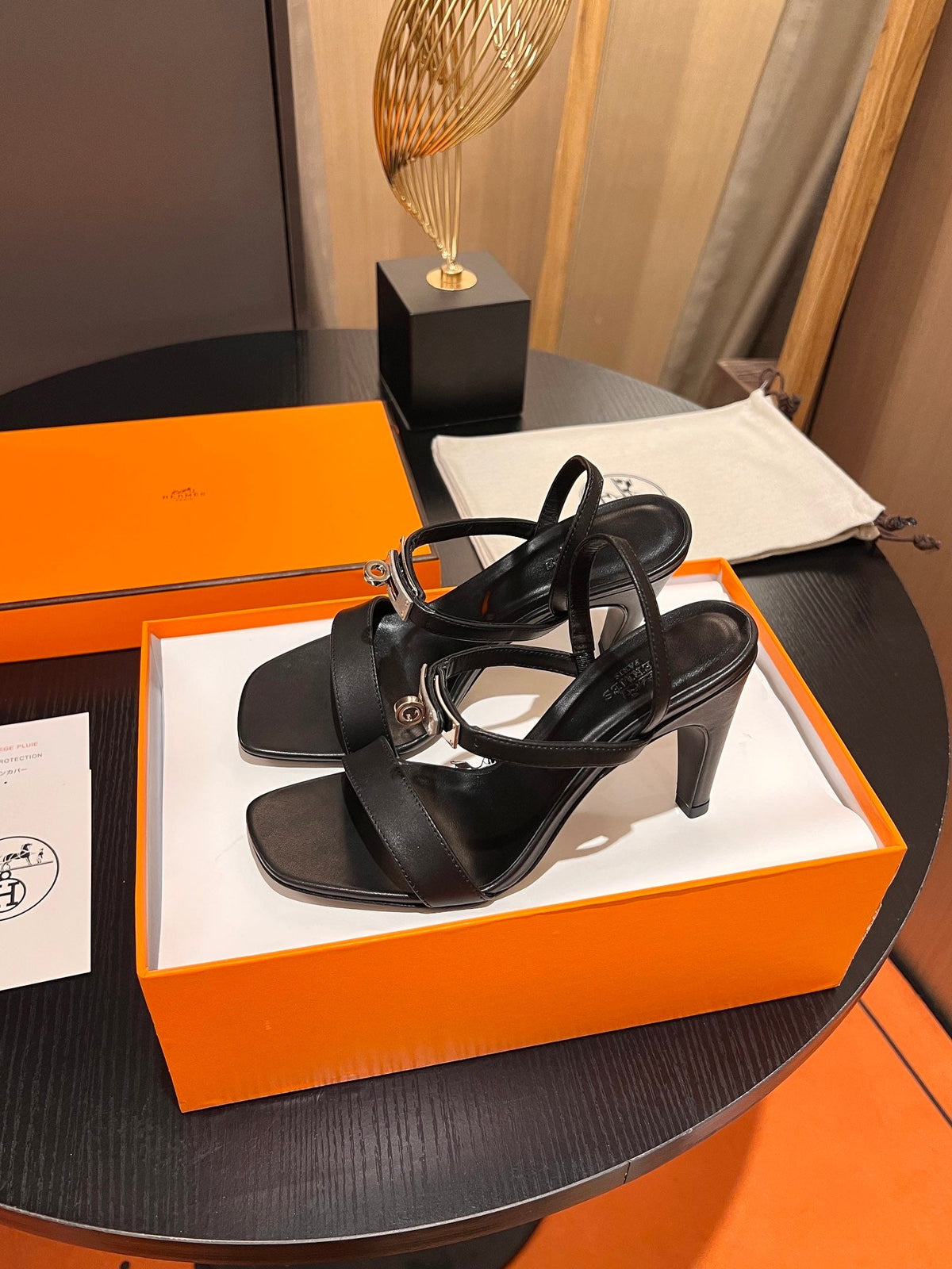 Hermes Glamour 70 Sandals