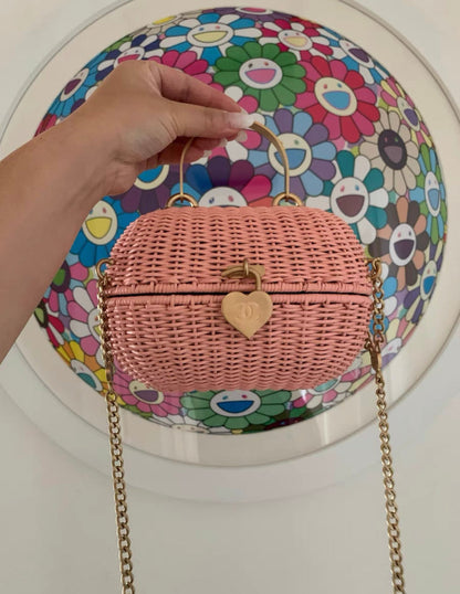Chanel Luxury Leather Gold Handbag Style 11 Rovelle Bags