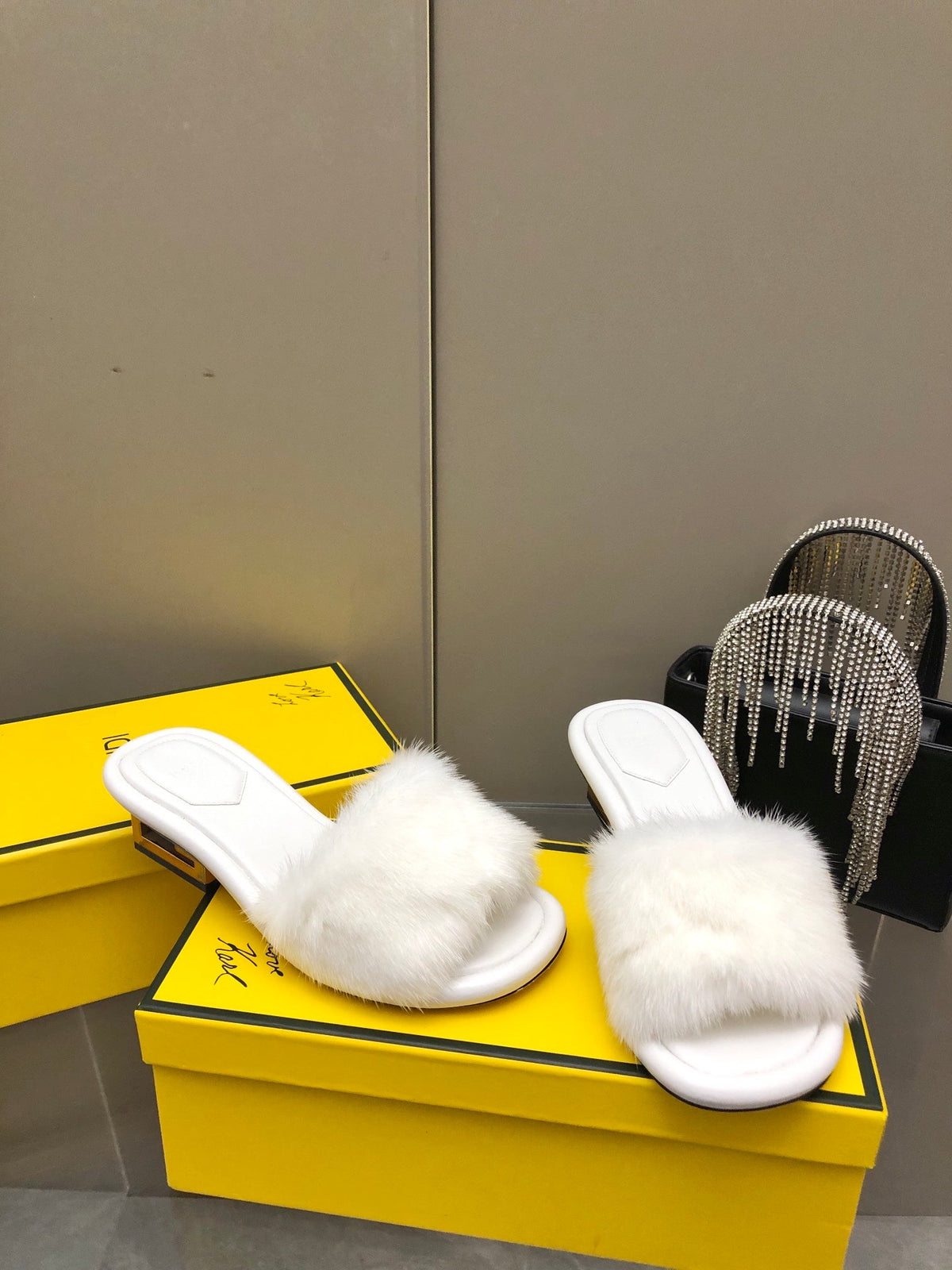 Fendi Baguette Slide