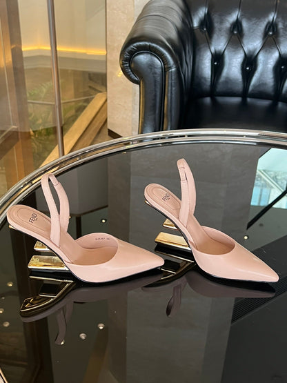 Fendi First Heel Slingback