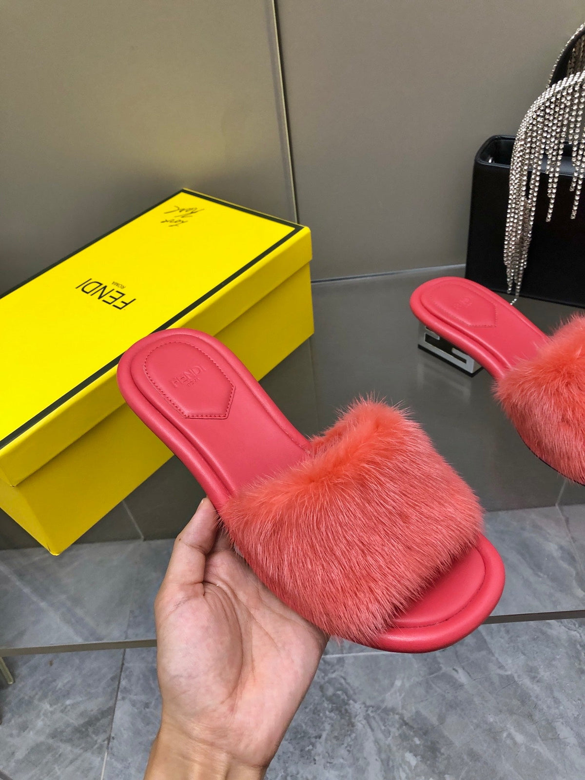 Fendi Baguette Slide
