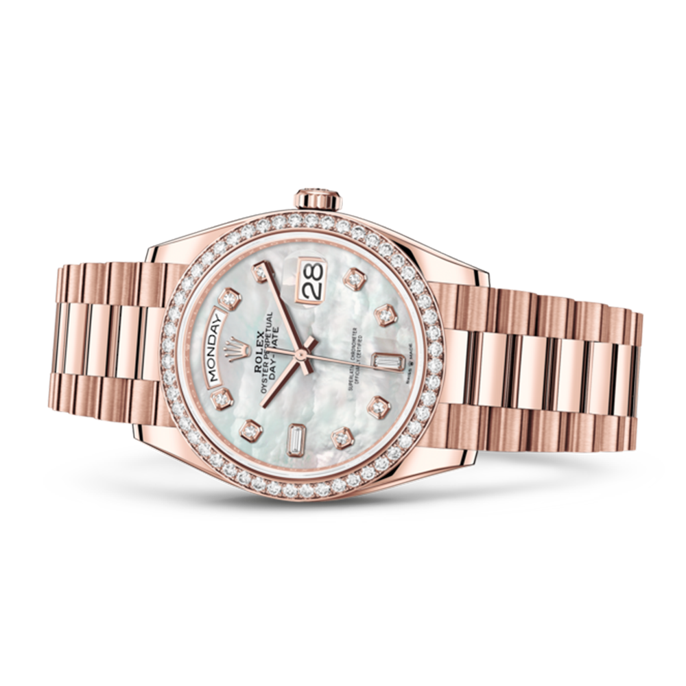 LadyRLX DAY-DATE 36  128345RBR