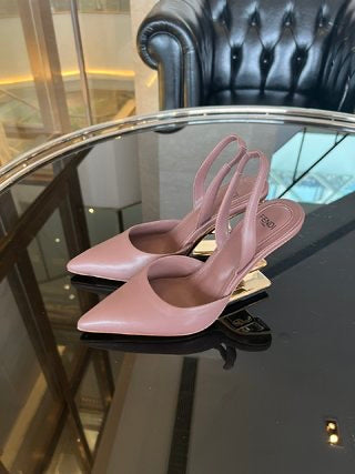 Fendi First Heel Slingbacks