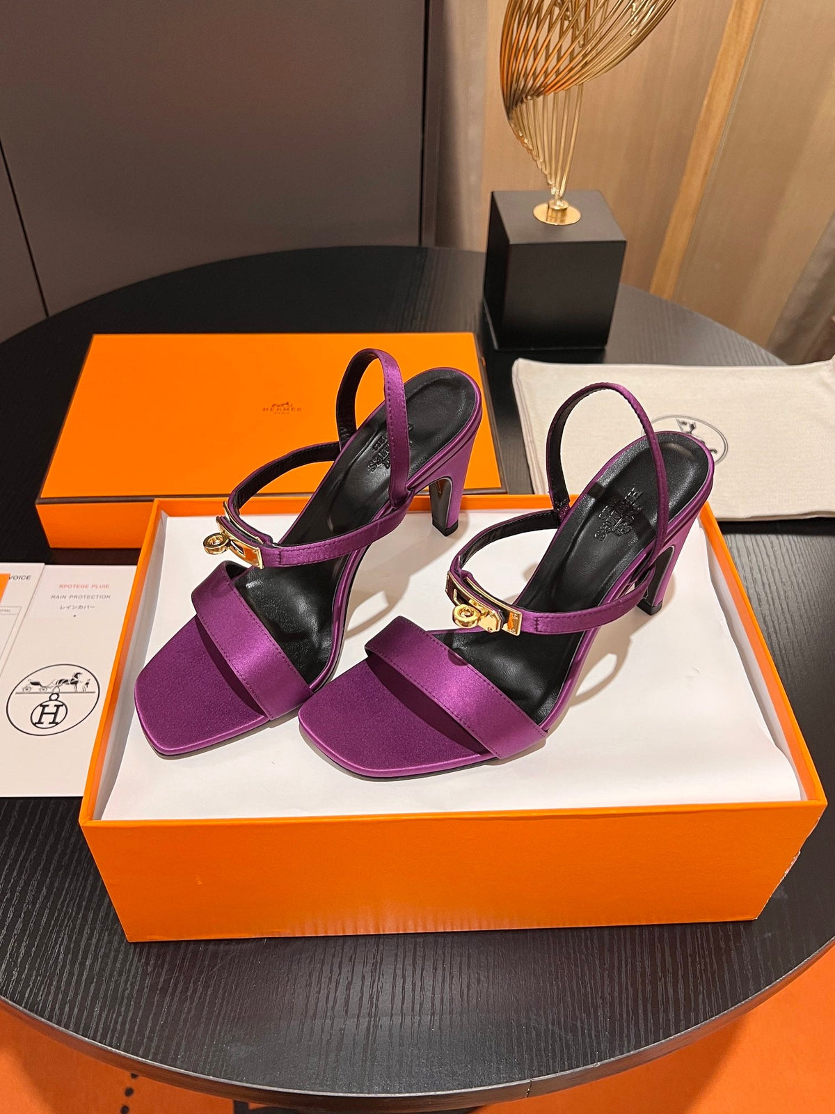 Hermes Glamour 70 Sandals