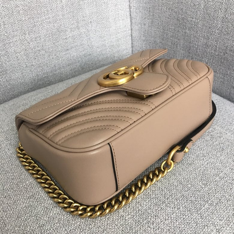 Gucci Marmont Small Matelassé Shoulder Bag