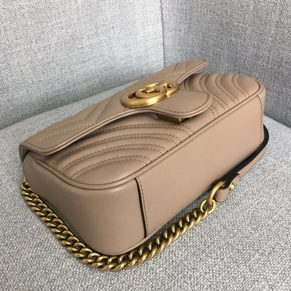 Gucci Marmont Small Matelassé Shoulder Bag