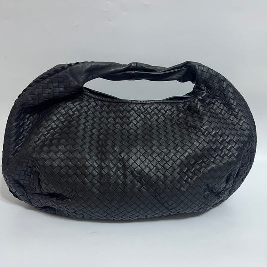 Bottega Veneta Belly Hobo Intrecciato Black Large 50cm