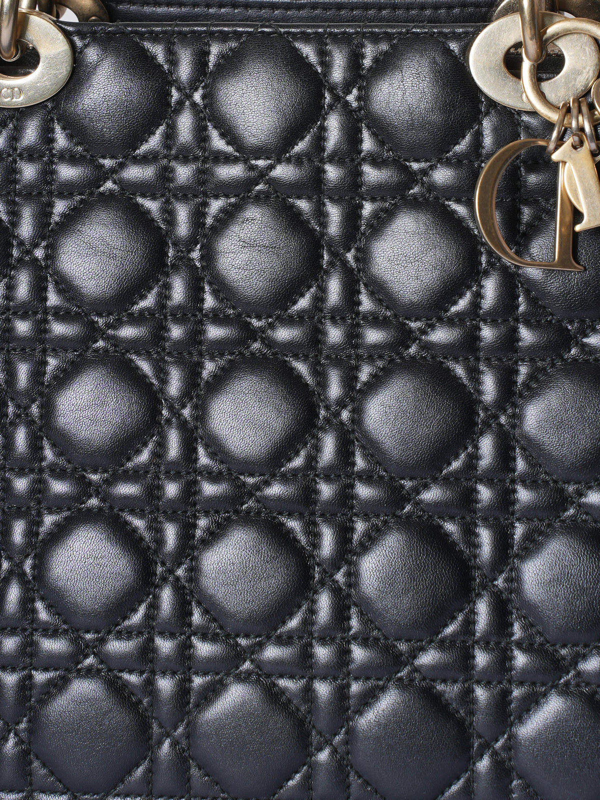 Large Lady Dior Soft Cannage Tote Bag Rovelle Bags