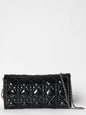 Dior Cannage Quilted Patent Leather Clutch Rovelle Bags